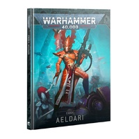 WARHAMMER 40000 46-01 CODEX AELDARI HARDCOVER BOOK