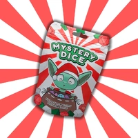 MYSTERY DICE GOBLIN CHRISTMAS MYSTERY BAG FULL SET OF RPG DICE 7 PC