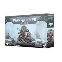 WARHAMMER 40K 53-29 SPACE WOLVES : LOGAN GRIMNAR MINIATURES