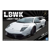 AOSHIMA A005992 LB WORKS LAMBORGHINI MURCIELAGO LIMITED 20 VER.1 LIBERTY WALK 1/24 SCALE PLASTIC MODEL KIT