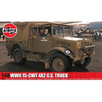 AIRFIX A03313A WWII RAF BEDFORD MWD 15-CWT 4X2 G.S. TRUCK 1/48 SCALE PLASTIC MODEL KIT