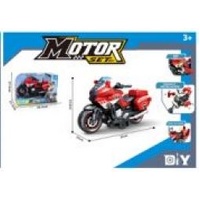 JUHAO TOYS MOTOR SERIES TAKE APART MOTORCYCLE FIRE RESCUE