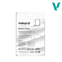 VALLEJO B90003 WET PALETTE MOISTURE PAPER SHEETS (30 PCS)