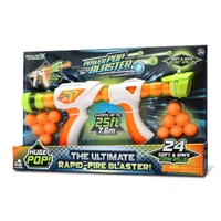 LANARD BALLIST-X POWER POP BLASTER INCLUDES 12 FOAM BALLS