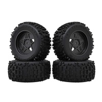 ARRMA ARA-2991 1/16 DBOOTS BACKFLIP WHEEL/TYRE SET PRE-MOUNTED, 4PCS - MINI KRATON