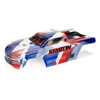 ARRMA ARA-3009 KRATON 6S BLUE/RED BODY PAINTED, DECALED AND TRIMMED