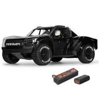 ARRMA MOJAVE GROM 4X4 READY TO ASSEMBLE 1/16 SCALE RC DESERT TRUCK, CLEAR/BLACK, ARA2104KT1