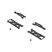 ARRMA ARA330808 REAR SUSPENSION ARM SET A, TYPHON GROM
