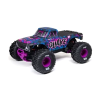 ARRMA QUAKE 223S BLX DSC 1/10 2WD MONSTER TRUCK, RTR, PURPLE ARA3537T3