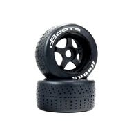 ARRMA ARA550102 DBOOTS HOONS 53/100 2.9 WHITE BELTED 5 SPOKE PAIR OF WHEELS FOR FELONY REAR