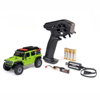 AXIAL SCX30 JEEP WRANGLER JLU 1/30 BRUSHED ROCK CRAWLER, RTR, GREEN - AXI-2261T1