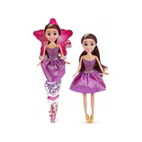 ZURU SPARKLE GIRLZ PRINCESS DOLL IN PURPLE 10.5 INCH