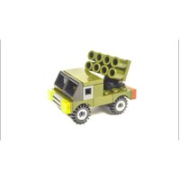 SLUBAN B0596B ARMY BUILDER TRUCK ROCKET LAUNCHER 44PC