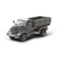 BUILD ARMY BA0004 OPEL BLITZ WW2 GERMAN TRUCK 1/33 SCALE MODEL BRICK KIT