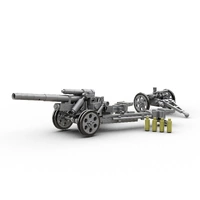 BUILD ARMY BA0018 15 CM SFH 18 WW2 GERMAN ARTILLERY 1/35 SCALE MODEL BRICK KIT