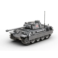 BUILD ARMY BA0171 PANTHER AUSF.D WW2 GERMAN TANK 1/33 SCALE MODEL BRICK KIT