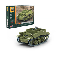BUILD ARMY BA2100 UNIVERSAL CARRIER WW2 BRITISH LIGHT ARMOURED VEHICLE  1/33 SCALE MODEL BRICK KIT
