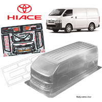 BODYWORX N090 HIACE VAN 190MM 1/10 BODY SHELL