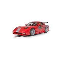 SCALEXTRIC C4592 THE FAST AND THE FURIOUS MAZDA RX7 DOM TORETTO 1/32 SCALE SLOT CAR