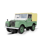 SCALEXTRIC C4600 LAND ROVER SERIES 1 HUE 166 1/32 SCALE SLOT CAR