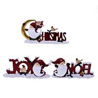 CHLOES GARDEN SANTA CHRISTMAS DECORATION - NOEL