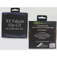 DDA DDAAC021 FORD XY FALCON GT UTE ACCESSORY KIT 1/24 SCALE PLASTIC MODEL KIT ACCESSORIES