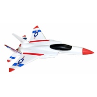 DUNCAN F-15 EAGLE FIGHTER AUTO START MOTOR RED AND WHITE