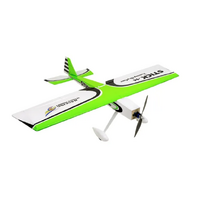 DANCING WINGS TCG14 STICK - 14 SPORT AEROBATIC AEROPLANE BALSA PNP WITH MOTOR, ESC, AND SERVOS - 2817 900KV, PROP 12X6. 60A ESC  AND 17G SERVOS