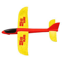 DUNCAN X-19 GLIDER WITH HAND LAUNCHER RED BODY YELLOW WINGS