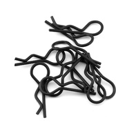 ECOPOWER ECP-3063 1/10 BODY CLIPS BLACK10 PIECES