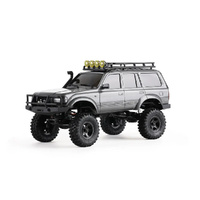 FMS FCX18 TOYOTA LC80 V2 LANDCRUISER 1/18 SCALE READY TO RUN CRAWLER - GRAY V2