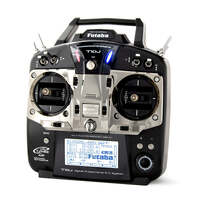 FUTABA 10J 10 CHANNEL 2.4GHZ T-FHSS TELEMETRY HOPPING SPEAD SPECTRUM TRANSMITTER WITH RECEIVER MODE 1
