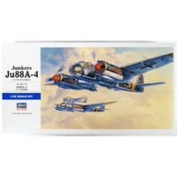 HASEGAWA H00555 JUNKERS JU88A-4 AIRCRAFT 1/72 SCALE PLASTIC MODEL KIT