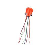 HAAK INFLATABLE OCTOPUS 70CM x 4M SOFT SINGLE LINE KITE NO RODS - ORANGE