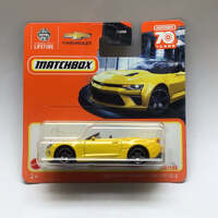 MATCHBOX 70 YEARS HLD41 16 CHEVY CAMARO CONVERTIBLE 33 OF 100 SHORTCARD