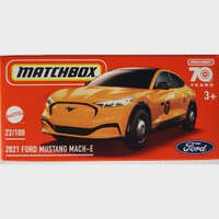 MATCHBOX HLD94 2021 FORD MUSTANG MACH-E 22 OF 100 MATCHBOX 70 YEARS