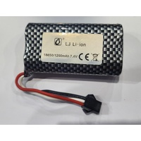 HUINA 1593 7.4 1200 MAH BATTERY  FOR 1/14 SCALE RC 22CH EXCAVATOR