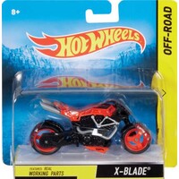 HOT WHEELS STREET POWER X-BLADE MOTORBIKE 1:18
