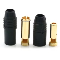 SIK RC 7MM BANANA PLUG WITH SLEEVE MALE AND FEMALE 2PC