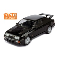 IXO MODELS 1/18 FORD SIERRA RS COSWORTH 1988 BLACK DIECAST MODEL CAR