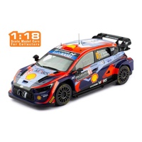 IXO Models 18RMC153B.22 1:18 Hyundai i20 N Rally1 #6 Sordo/Carrera - Rallye Monte-Carlo 2023 Diecast Model Car