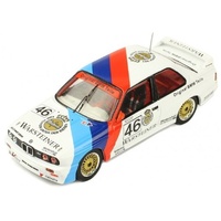 IXO Models GTM128 1:43 BMW E30 M3 #46 Pirro/Ravaglia - WTCC 1987 Diecast Model Car