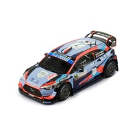 IXO Models RAM764LQ 1:43 Hyundai i20 Coupe WRC #7 Loubet/Landais - Rally Sardegna 2020 Diecast Model Car