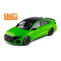 IXO Models SPMW-18001 1:18 Audi RS3 (8Y) Limousine (2022) - Green Diecast Model Car