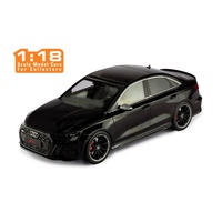 IXO Models SPMW-18003 1:18 Audi RS3 (8Y) Limousine (2022) - Black Diecast Model Car