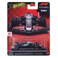 HOT WHEELS PREMIUM FORMULA 1 2024 JBM10 #20 MONEYGRAM HAAS F1 TEAM - VF-24 DIECAST VEHICLE
