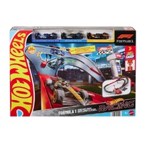 HOT WHEELS FORMULA 1 SPRINT RACE CIRCUIT WITH SPEED SNAP TRACK SYSTEM WITH VISA CASH APP RB FORMULA ONE TEAM BWT ALPINE F1 TEAM AND MCLAREN F1 TEAM DI