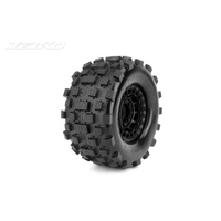 JETKO JKO5804CBMSGB 1/5 XMT EX-WASTELAND (CLAW RIM, BLACK, MEDIUM SOFT, BELTED, 24MM HEX) TRAXXAS/ARRMA