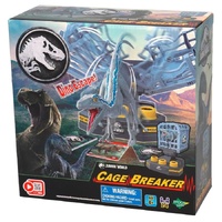 EPOCH GAMES JURASSIC WORLD CAGE BREAKER DINOSAUR GAME