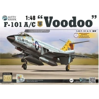 KITTY HAWK KH80115 F-101 A/C VOODOO 1/48 PLASTIC MODEL KIT
